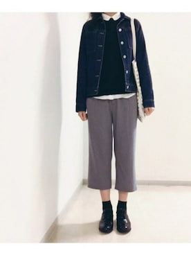 「あたし」｜マカロニさん（レディース・160cm）の春コーディネート