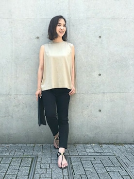 「sita parantica（シータパランティカ）のアイテム」を使った、MARIさん（レディース・162cm）の夏コーディネート