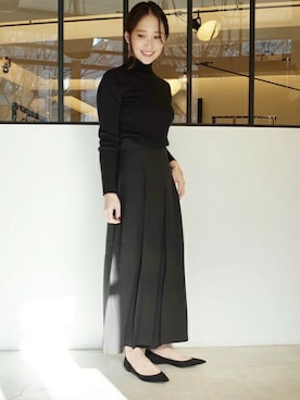 「tibi（ティビ）のアイテム」を使った、MARIさん（レディース・156cm）の冬コーディネート