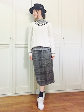 Creamさん(レディース・158cm)の冬コーディネート