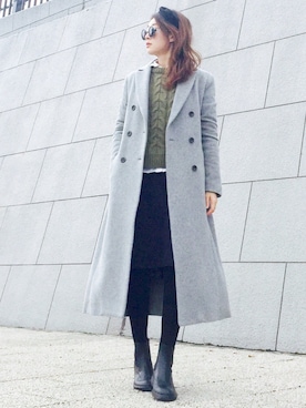 「URBAN RESEARCH（アーバンリサーチ）のアイテム（その他アウター）」を使った、Creamさん（レディース・158cm）の秋コーディネート
