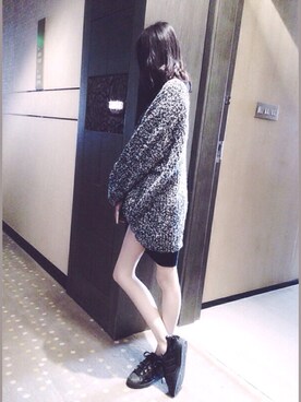 「Momo（Momo）のアイテム（トップス）」を使った、erさん（レディース・167cm）の秋コーディネート