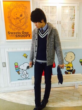 りょうすけさん(メンズ・176cm)の冬コーディネート