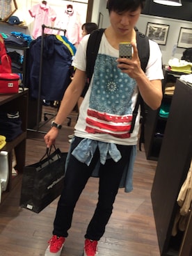 りょうすけさん(メンズ・176cm)の春コーディネート