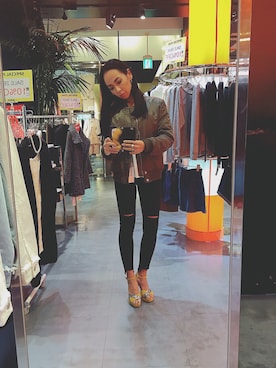 i_am_azsさん（レディース・160cm）の冬コーディネート