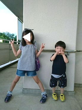 mairinさん（キッズ・120cm）の夏コーディネート