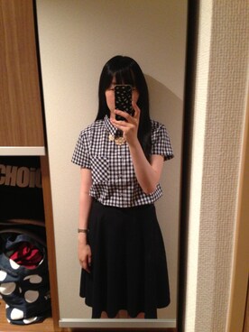 mochiさん（レディース・157cm）の夏コーディネート