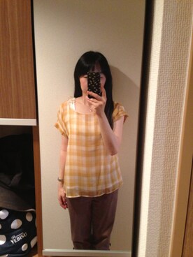 mochiさん（レディース・157cm）の夏コーディネート