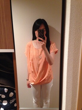 mochiさん（レディース・157cm）の夏コーディネート