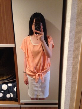 mochiさん（レディース・157cm）の夏コーディネート