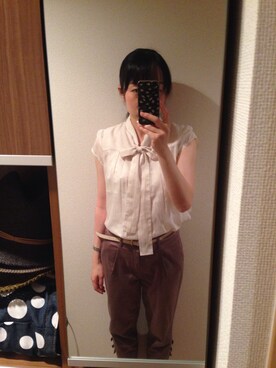 mochiさん（レディース・157cm）の夏コーディネート