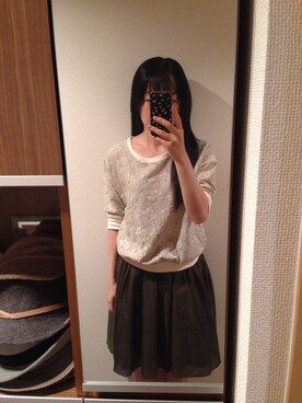 mochiさん（レディース・157cm）の秋コーディネート