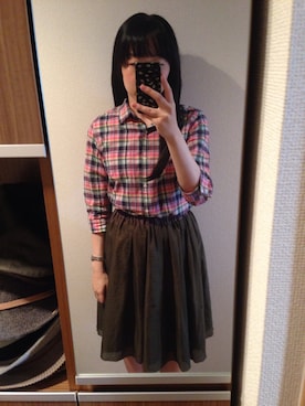 mochiさん（レディース・157cm）の秋コーディネート