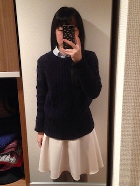 mochiさん（レディース・157cm）の冬コーディネート