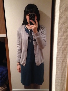 「おめかしコーデ」｜mochiさん（レディース・157cm）の冬コーディネート