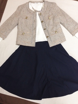 mochiさん（レディース・157cm）の春コーディネート