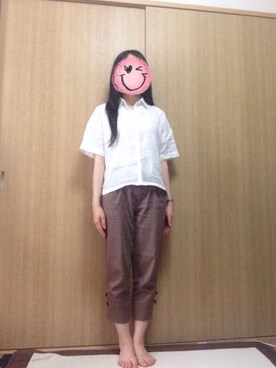 mochiさん（レディース・157cm）の夏コーディネート