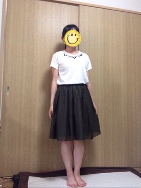 mochiさん（レディース・157cm）の夏コーディネート