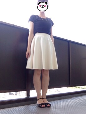 mochiさん（レディース・157cm）の夏コーディネート