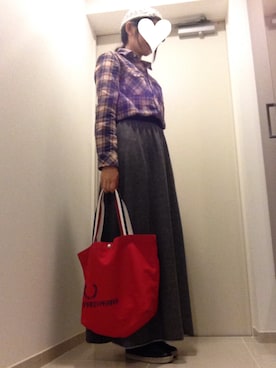 mochiさん（レディース・157cm）の秋コーディネート