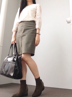 mochiさん（レディース・157cm）の秋コーディネート