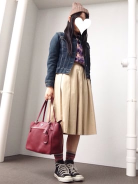 mochiさん（レディース・157cm）の秋コーディネート