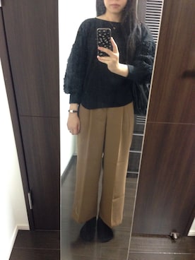 mochiさん（レディース・157cm）の秋コーディネート