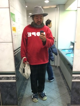 熊坂スグルさんの（TOKYO HEMP CONNECTION | トウキョウヘンプコネクション）を使ったコーディネート