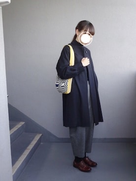 「ARTS & SCIENCE（アーツアンドサイエンス）のアイテム（その他アウター）」を使った、kukkaさん（レディース・165cm）の冬コーディネート