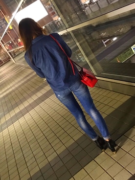 「Heather（ヘザー）のアイテム（ブーツ）」を使った、ya-chanさん（レディース・164cm）の秋コーディネート