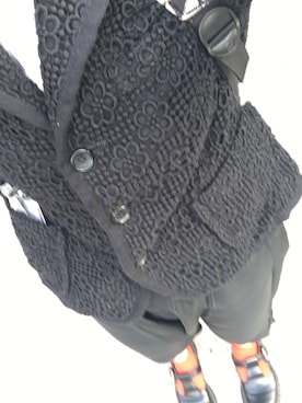 「tricot COMME des GARCONS（トリココムデギャルソン）のアイテム（テーラードジャケット）」を使った、久果さん（レディース・150cm）の春コーディネート