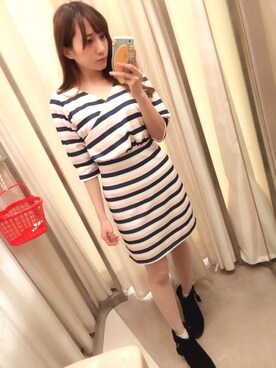 崇さん(レディース・160cm)の春コーディネート