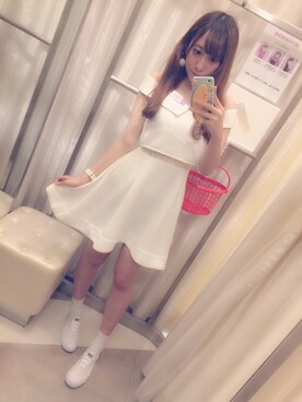 崇さん（レディース・160cm）の春コーディネート