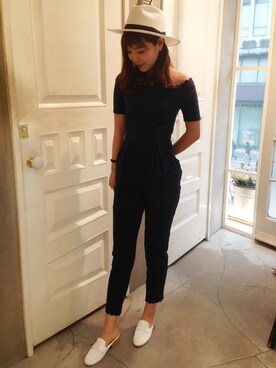 「SNIDEL（スナイデル）のアイテム（パンプス）」を使った、manami Kinoshitaさん（レディース・163cm）の春コーディネート