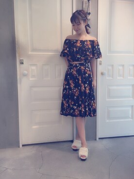 manami Kinoshitaさん（レディース・163cm）の夏コーディネート