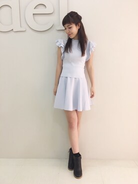 manami Kinoshitaさん（レディース・163cm）の冬コーディネート