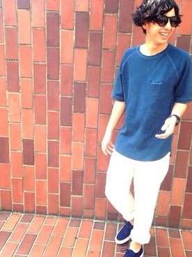 あらきさん（メンズ・170cm）の夏コーディネート