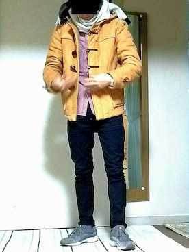 ponさん（メンズ・166cm）の冬コーディネート