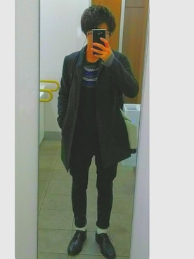 ponさん(メンズ・166cm)の冬コーディネート