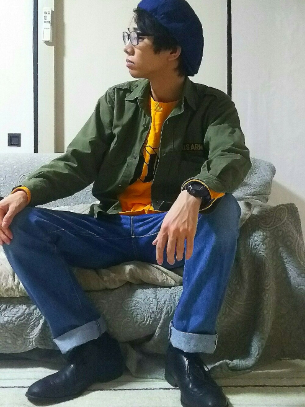 TENDERLOINのキャスケットを使った人気ファッションコーディネート - WEAR