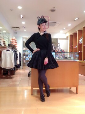 瀧ヶ崎志帆さん（レディース・166cm）の秋コーディネート