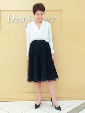 瀧ヶ崎志帆さんのコーディネート