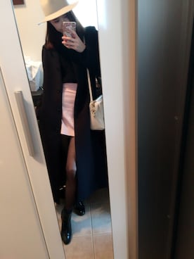 「CLANE（クラネ）のアイテム（ダウンジャケット/コート）」を使った、Yuiさん（レディース・160cm）の冬コーディネート