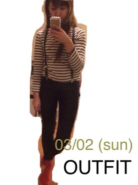 rina◎さん(レディース・160cm)の春コーディネート