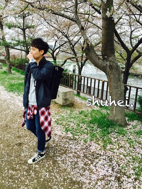Shuhei.Yさん（メンズ・171cm）の春コーディネート