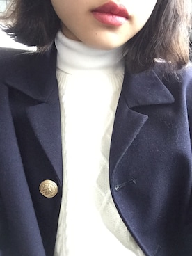 「バスケットボール」｜「アイテム（ジャケット/アウター）」を使った、moEさん（レディース・154cm）の秋コーディネート
