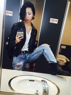 satocoさん（レディース・157cm）の秋コーディネート