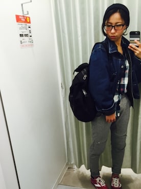 satocoさん（レディース・157cm）の冬コーディネート