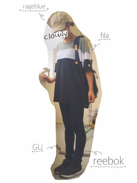 Renさん（レディース・162cm）の夏コーディネート