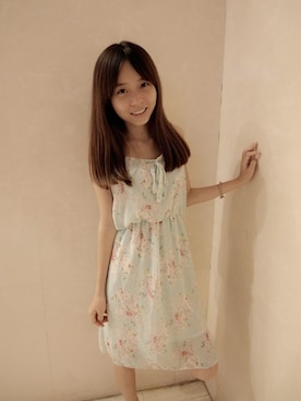 「愛洋裝（アイドレス）のアイテム」を使った、Sugar👑さん（レディース・145cm）の夏コーディネート